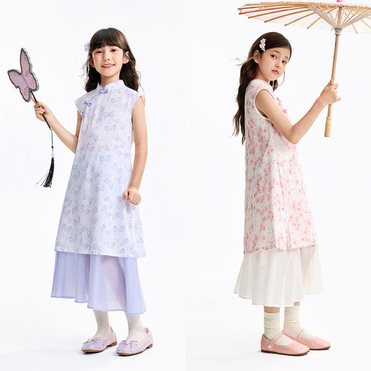 女童套装夏季新款安奈儿童装EG623548 商品图3