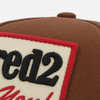DSQUARED2 中性徽标贴片刺绣棉质棒球帽 棕色 BCM0984 05C00001 5087 商品缩略图3