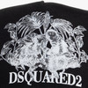 DSQUARED2 中性猴子徽标贴片棉质棒球帽 黑色 BCM0982 05C00001 2124 商品缩略图2