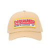 DSQUARED2 中性徽标贴片刺绣棉质棒球帽 米色 BCM0983 05C00001 5130 商品缩略图1