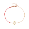 ［C+Vogues系列］18K金贝母红绳手链#小结悦 商品缩略图0