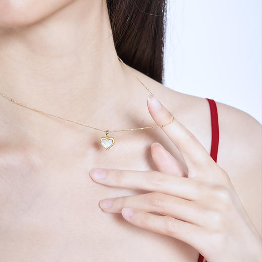 大英博物馆欧洲文化艺术项链心耀永恒爱心项链 商品图4