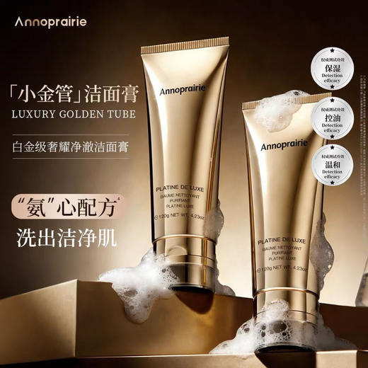 安珀妮白金级奢耀净澈洁面膏120g 商品图0