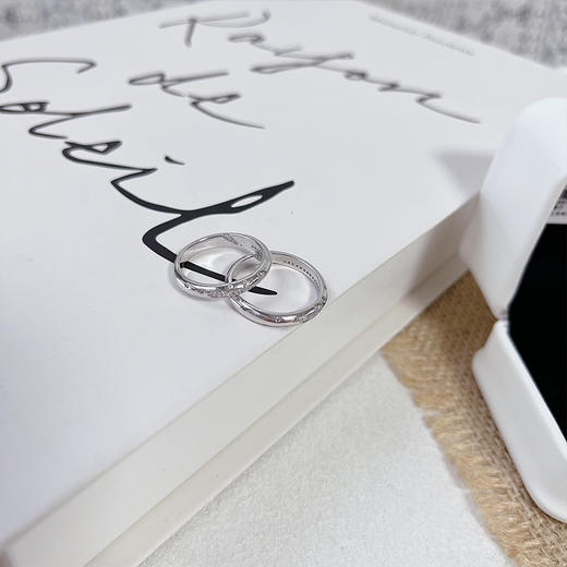 情侣款对戒小众设计-纪念日百货门店同款168997473 商品图1