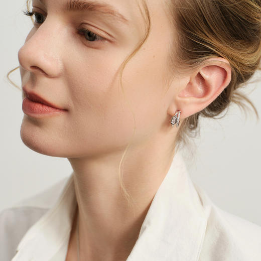 ARSIS｜自由搭配系列 循光方糖耳钉 商品图2