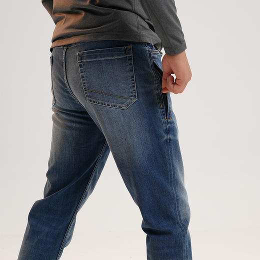 鹰爪磐石战术牛仔裤弹力四季款考杜拉牛仔裤 商品图3