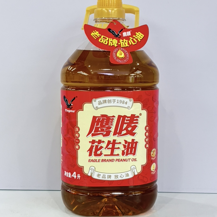 鹰唛花生油4升