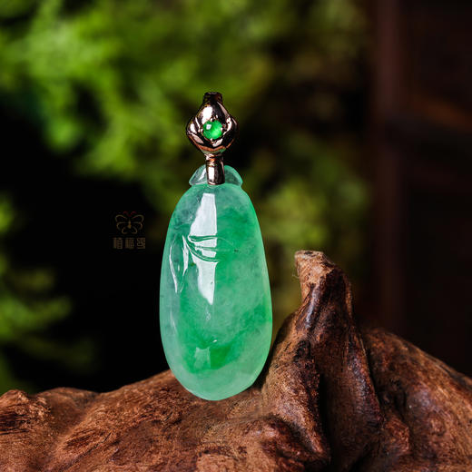 【节节有福】飘绿竹叶福瓜坠    GZ12510061 商品图3