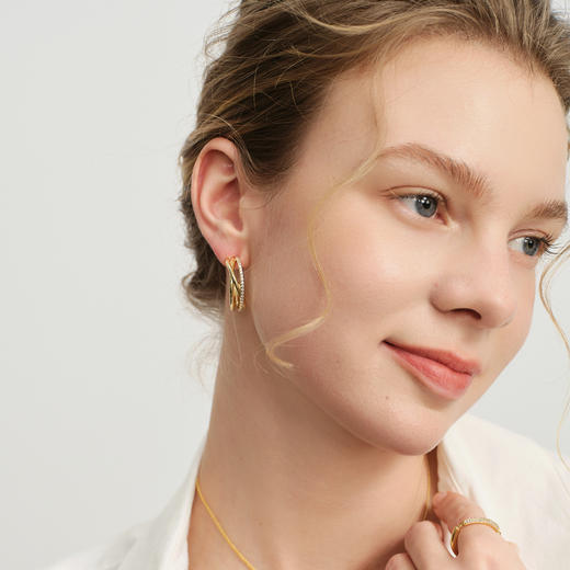 ARSIS｜自由搭配系列 循光耳环大号 商品图6