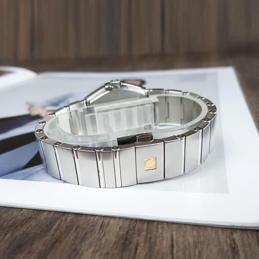 【95新】OMEGA欧米茄123.10.27.60.02.001石英27mm（女款）星座系列精钢290126NJS12 商品图5