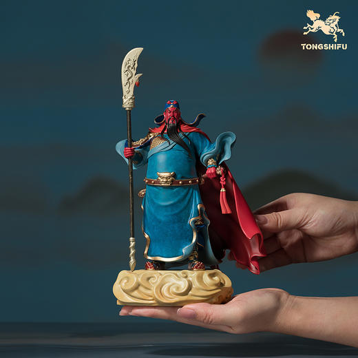 铜师傅《威震山河》办公室关羽关公关二爷铜摆件 武财神工艺品 商品图4