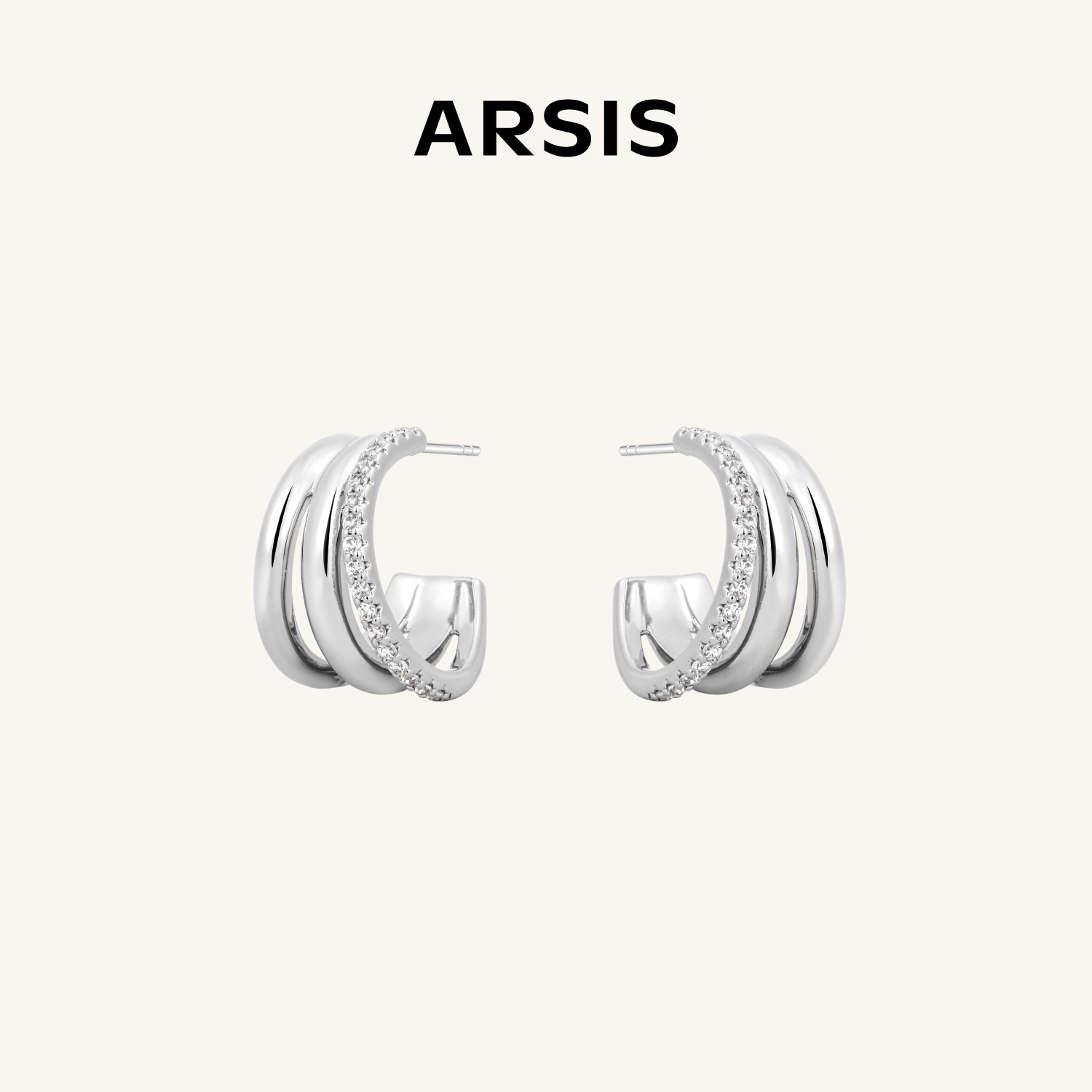 ARSIS｜自由搭配系列 循光耳环