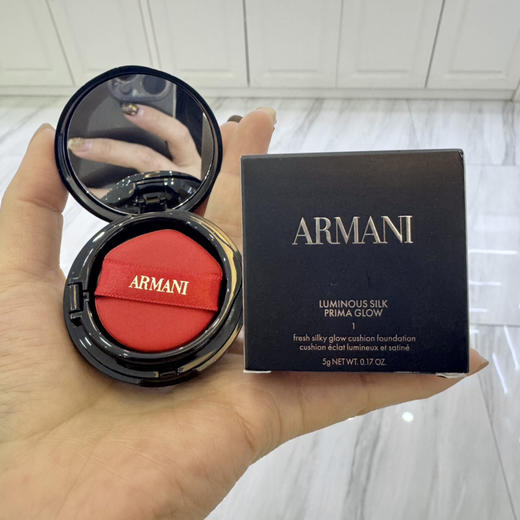 GIORGIO ARMANI · 限定黑奢mini小气垫 #1号 中性一白 5g 商品图0