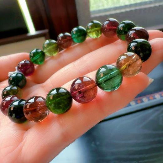 10mm单圈老矿碧玺手链 商品图2