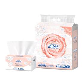柔中洁 升级版缤纷玫瑰 600张8包
