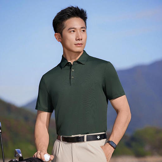 触感运动棉无感轻盈速干日常通勤时尚舒适短袖透气上衣  HLS-GF81022# 商品图0