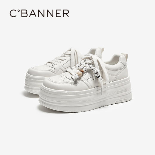 千百度 26年春季新品 休闲板鞋 A26167112 商品图0