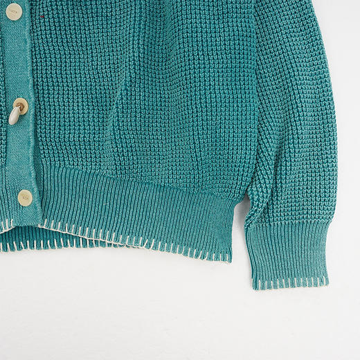 INSULAiRE 岛民 Cocoon Cardigan 天然染色针织开衫 V领毛衣 商品图2