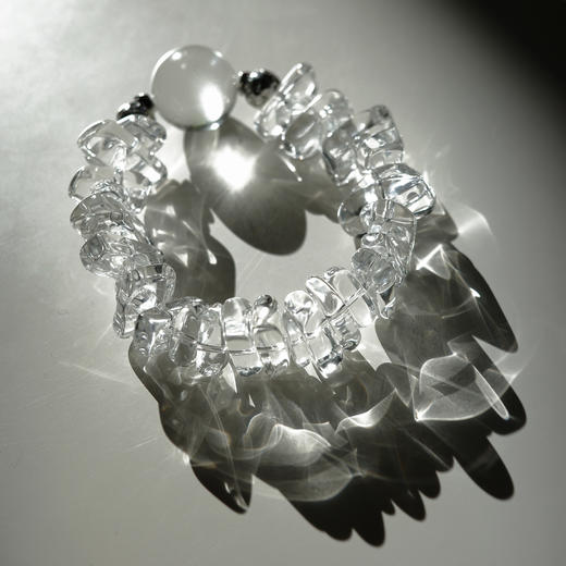 「初之光」白水晶手串 | 适合腕围15-15.5cm 双A级白水晶手链 to me 天然石饰品 商品图6