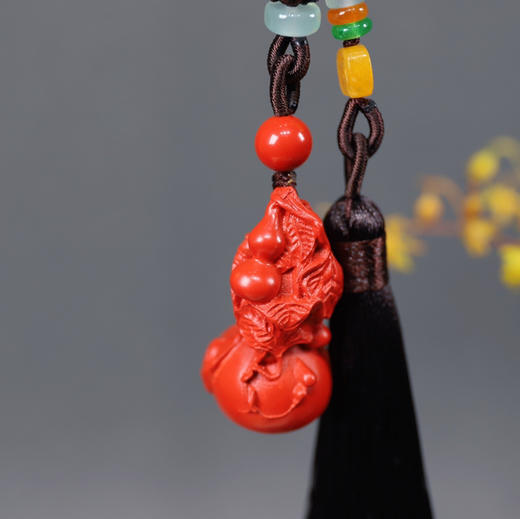 朱砂葫芦挂饰 商品图2