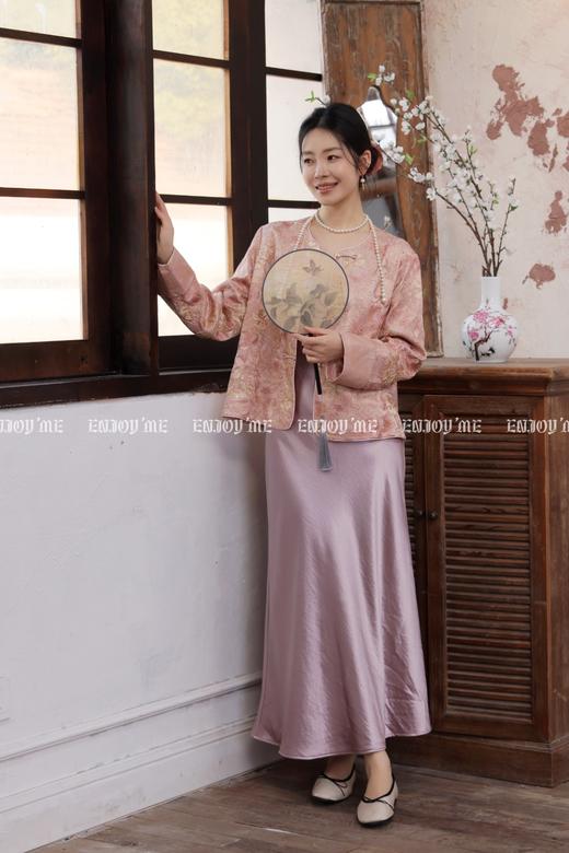 【门店同款】ENJOY春季“画中行”璀璨鎏金吊带裙 169697464 商品图5