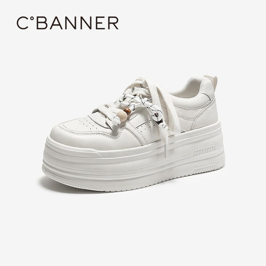 千百度 26年春季新品 休闲板鞋 A26167112 商品图1