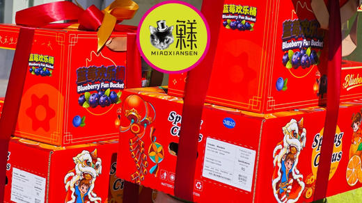 【春见莓好】福娃春见粑粑柑4kg+花香蓝莓欢乐桶900克 商品图2