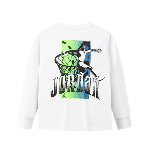 JORDAN 春 大童小童 长袖T恤 JDB-LS-F170 商品图1