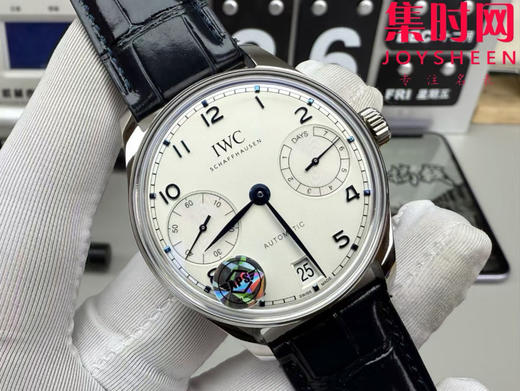 新品万国APS葡萄牙七日链系列 APS新款葡七 白盘蓝针 男士腕表 商品图2