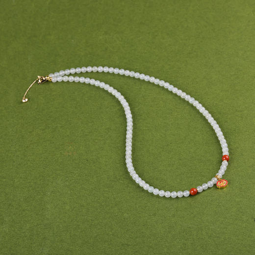 【如我心意】足金如意翡翠珠项链  ZX2601169 商品图1