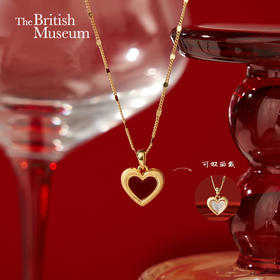 大英博物馆欧洲文化艺术项链心耀永恒爱心项链