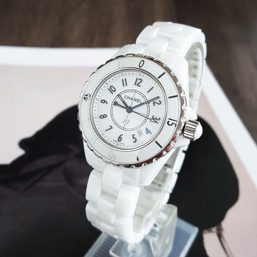 【95新】CHANEL 香奈儿H0968石英机芯日期显示33MM（女款）J12系列陶瓷300126NJS22 商品图2