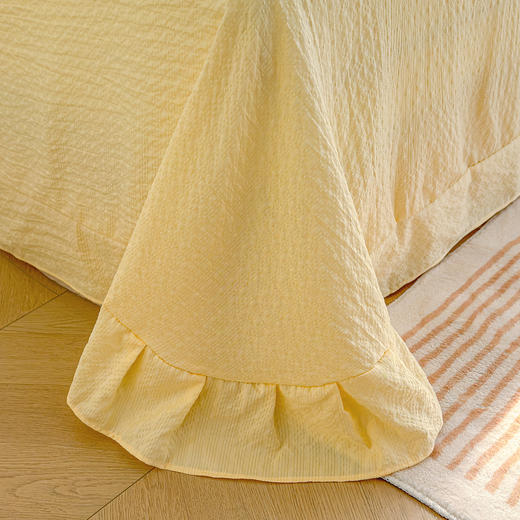 【品牌直发】加倍生活 春夏新款泡泡皱皱纱四件套（12色可选）-yc0228001 商品图8