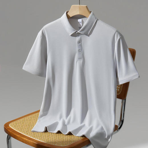 驰野超导丝速干polo衫短袖夏季透气上衣  HLS-GF81018# 商品图3