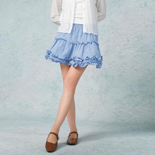 韩系甜美木耳边蛋糕裙-纪念日百货门店同款169265258 商品图0