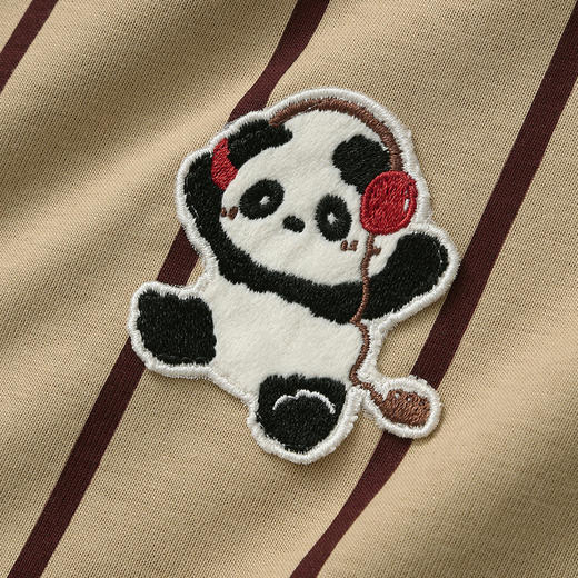 （合作款）芬腾新款女士可爱熊猫全棉家居服套装yc0225020 商品图3