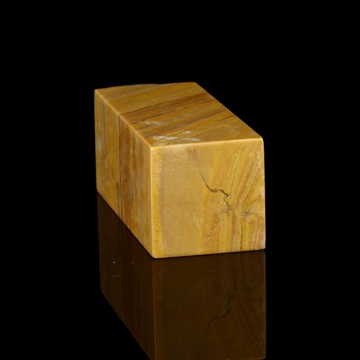 孤品17841木纹石鼻钮方章姓名章藏书章2.5*2.5*7.9cm 商品图4