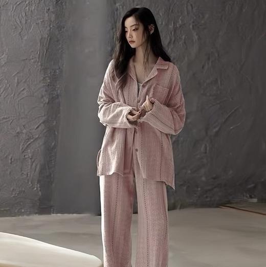 【春节不打烊】LANSHU岚束·南法假日自带br胸垫款流苏家居服/睡衣套装（爆仓下单七天发货） 商品图3