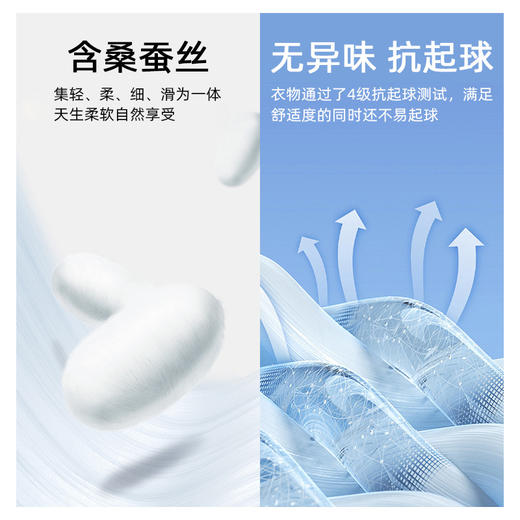 【桑蚕丝】德鲨鲨鱼男士休闲裤2026夏新款直筒百搭裤子男 商品图2