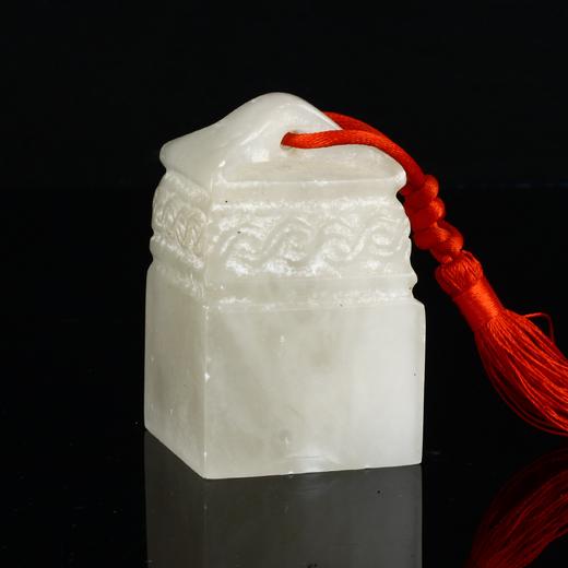 孤品17830昆仑冻石封侯印大方章玺章礼品章5.0*5.0*8.0cm 商品图2