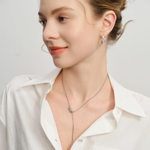 ARSIS｜自由搭配系列 循光Y字抽拉项链 商品图4