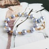 【天然正品】AU750精品黄金镶天然近完美约8.2MM akoya blue rose海水珍珠手链8.2MM（皆取最大值）220126TJ20 商品缩略图2