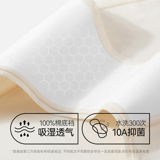 春节不打烊【软糯触感❗️柔软亲肤】内裤全棉女10A加长抑菌裆纯棉内裤柔软透气女士内裤无痕内裤女。jd 商品图3