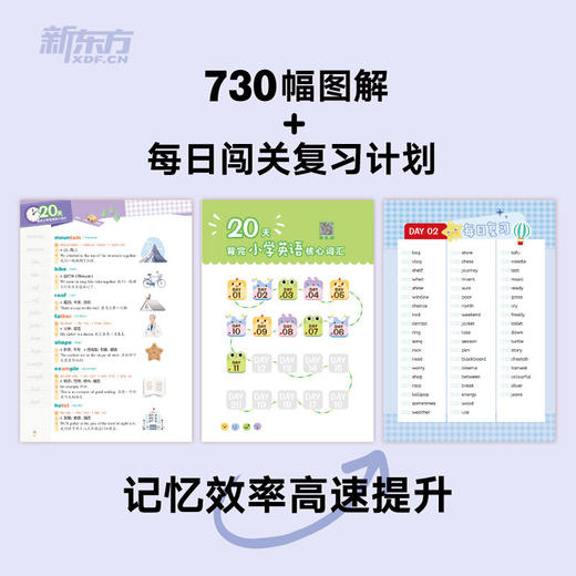 20天背完小学英语核心词汇 商品图2