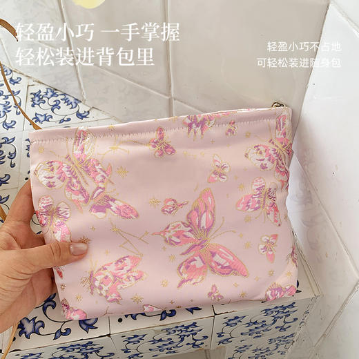 亮粉蝴蝶收纳包 商品图3