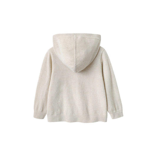 高定系列英氏儿童卫衣连帽休闲外套保暖羊绒羊毛衫YRTAJ32413A 商品图1