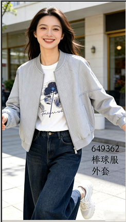 649362春上新 短款夹克外套