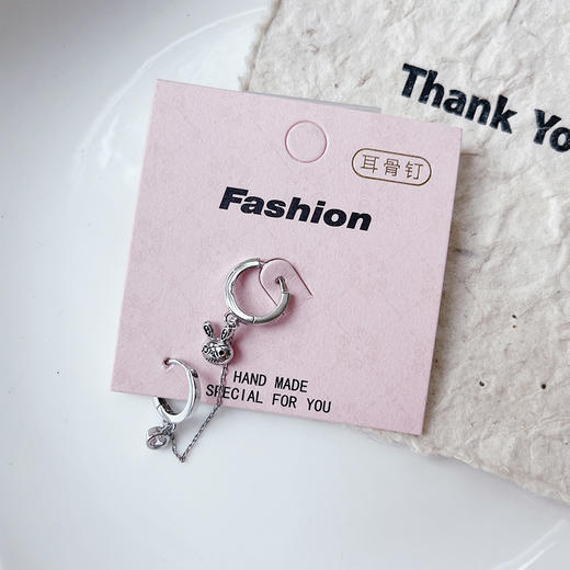 个性百搭设计款两孔耳扣-纪念日百货门店同款162843473 商品图2