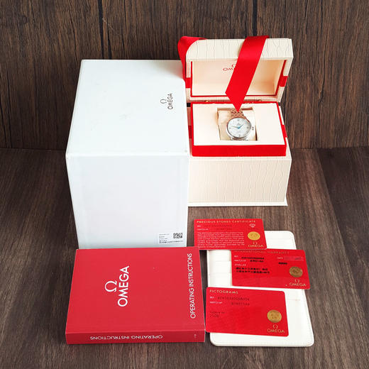 【95新】OMEGA欧米茄424.10.33.20.55.004自动机械日期显示33mm（女款）蝶飞系列精钢060226TJ03 商品图1