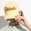DSQUARED2 中性字母徽标刺绣棉质Rebels棒球帽 黄色 BCM0970 05C00001 7064 商品缩略图3